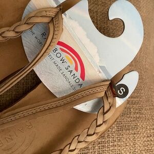 NWT Rainbow Sandals Flirty Braided Size 6.5 small